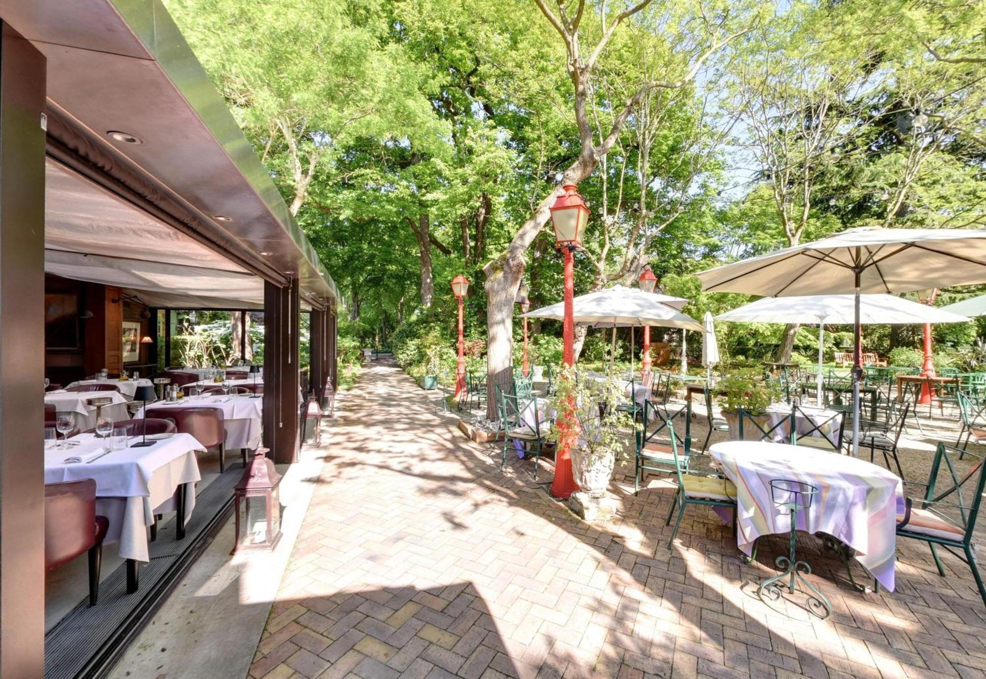 Cazaudehore, Maison Forestiere De Charme, Restaurant Gastronomique, Terrasse Ombragee Et Jardin Saint-Germain-en-Laye Exterior photo